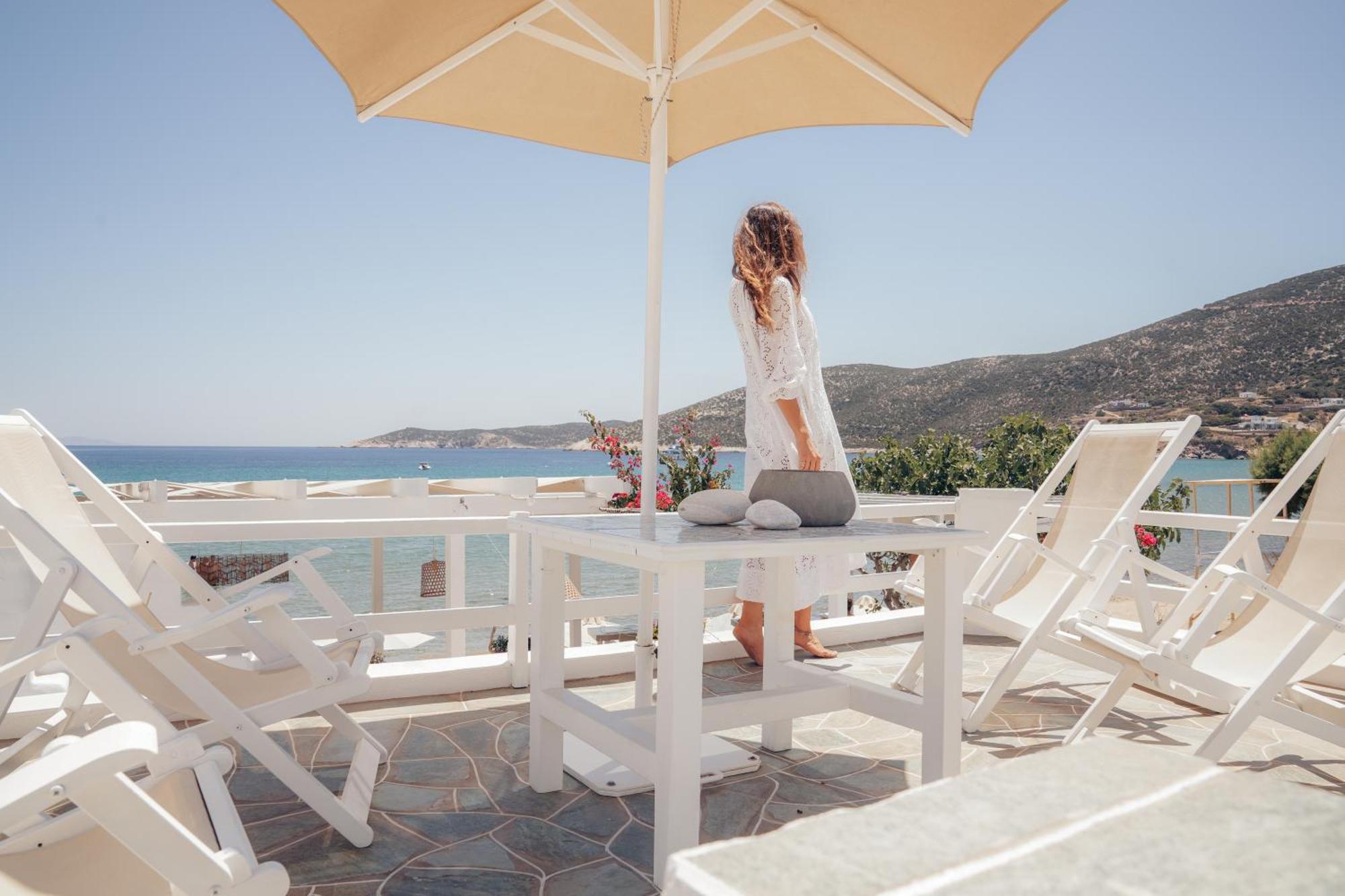 Turquoise Maison By The Sea Platis Gialos  Exterior photo